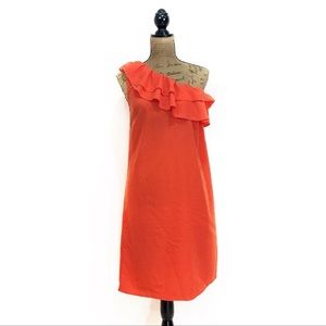 Banana republic one shoulder dress size 4